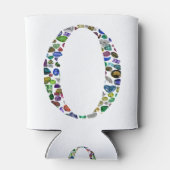 Monogramm 'O' Dosenkühler (Rückseite)