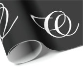 MONOGRAMM O GESCHENKPAPIER (Rolleneckpunkt)