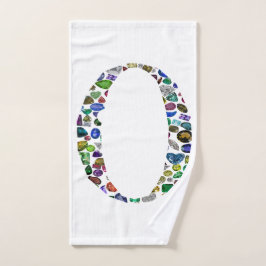 Monogramm 'O' Handtuch