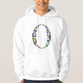 Monogramm 'O' Hoodie (Vorderseite)
