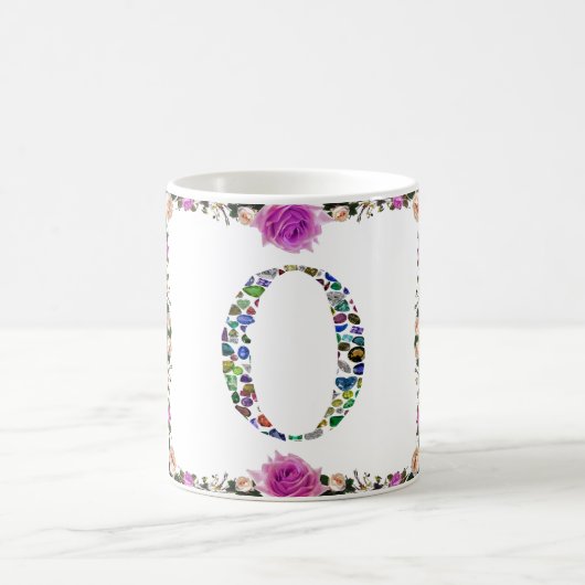 Monogramm 'O' Kaffeetasse (Mittel)