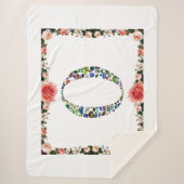 Monogramm 'O' Sherpadecke (Vorderseite)