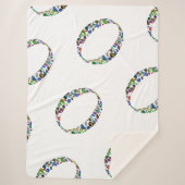 Monogramm 'O' Sherpadecke (Vorderseite)