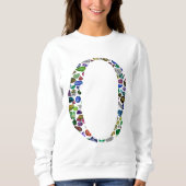 Monogramm 'O' Sweatshirt (Vorderseite)