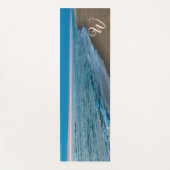 Monogramm Ocean Beach Scenes Yogamatte (Vorderseite)