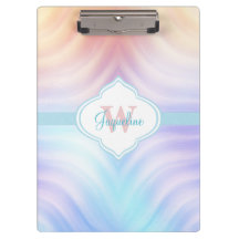 Monogramm-orange aquamariner Lavendel