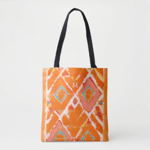 Monogramm   orange Stammes- II Tasche