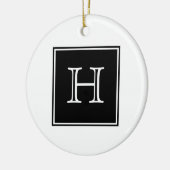Monogramm-Ornament Keramik Ornament (Links)