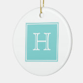 Monogramm-Ornament Keramik Ornament (Links)