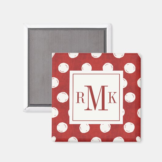 Monogramm | Otomi Farm Step Magnet (Vorderseite/Rückseite)