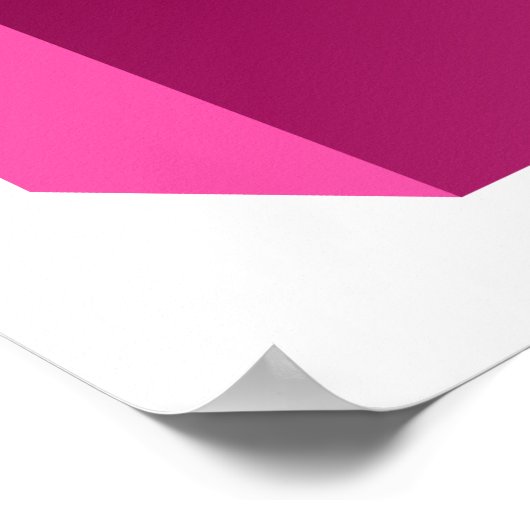 Monogramm P Poster (Ecke)