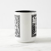 Monogramm-P-Tasse Tasse (Zentrum)