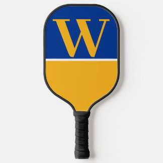 Monogramm-Paddel für Royal & Gold-Uni Pickleball Schläger