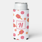 Monogramm-Paddel Selters Dosenkühler (Seltzer Vorderseite)