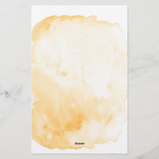 Monogramm-Papier für Gelbe Biene Briefpapier (Rückseite)