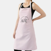 Monogramm Pastell Pink Personalisierte Schürze (InSitu)