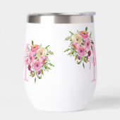 Monogramm | Personalisiere | Aquarell | Floral (Links)