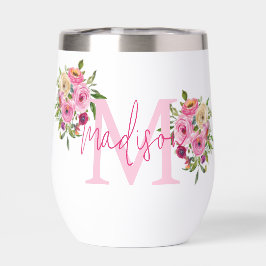 Monogramm | Personalisiere | Aquarell | Floral