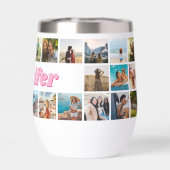 Monogramm Personalisiert 30 FotoCollage (Rückseite)