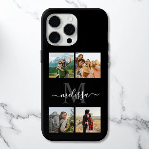 Monogramm Personalisiert 4 FotoCollage Case-Mate iPhone Hülle