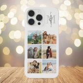 Monogramm Personalisiert 6 FotoCollage Case-Mate iPhone Hülle