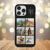 Monogramm Personalisiert 6 FotoCollage Case-Mate iPhone Hülle