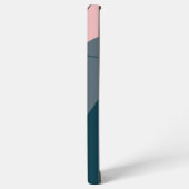 Monogramm Personalisiert Abstrakt Samsung Galaxy Hülle (Linke Seite)