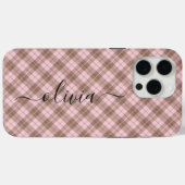Monogramm personalisiert Case-Mate iPhone hülle (Rückseite (Horizontal))