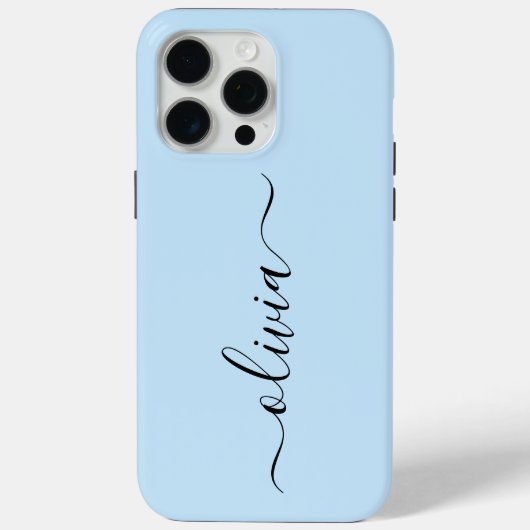 Monogramm personalisiert Case-Mate iPhone hülle (Rückseite)