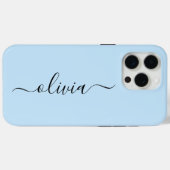 Monogramm personalisiert Case-Mate iPhone hülle (Rückseite (Horizontal))