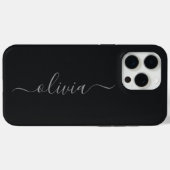 Monogramm personalisiert Case-Mate iPhone hülle (Rückseite (Horizontal))