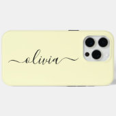 Monogramm personalisiert Case-Mate iPhone hülle (Rückseite (Horizontal))