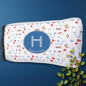 Monogramm Personalisiert Doctor Instrumental Golf Headcover