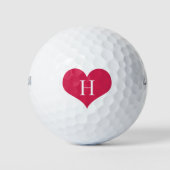 Monogramm Personalisiert Golfball (Vorderseite)