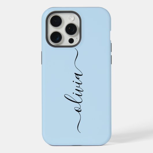 Monogramm personalisiert iPhone hülle (Rückseite)