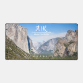 Monogramm Personalisiert Yosemite Schreibtischunterlage (Vorderseite)