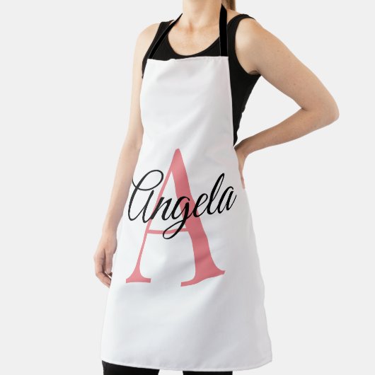 Monogramm Personalisierte benutzerdefinierte Schür Schürze (InSitu)