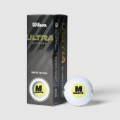 MONOGRAMM PERSONALISIERTE GOLFBALLS GOLFBALL (Verpackungen)