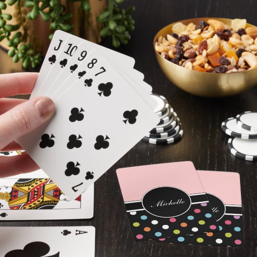 Monogramm Personalisierte Playing Cards Spielkarten (In Situ)