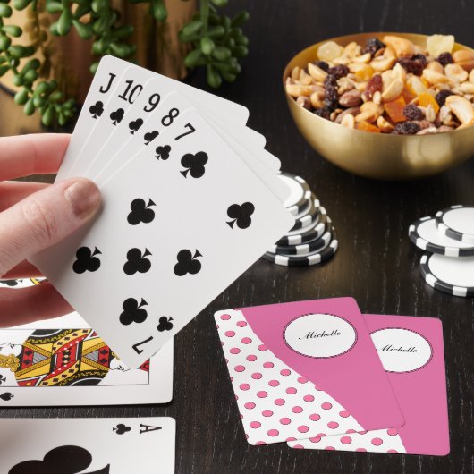 Monogramm Personalisierte Playing Cards Spielkarten (In Situ)