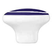 Monogramm personalisierte Schubladengriffe Knöpfe  Keramikknauf (Seitenansicht)