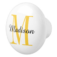 Monogramm-Personalisierter Druckknopf