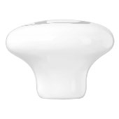 Monogramm-Personalisierter Druckknopf Keramikknauf (Seitenansicht)