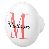 Monogramm-Personalisierter Druckknopf