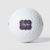 Monogramm Personalisierter Golfball (Vorderseite)