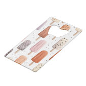 Monogramm Personalisiertes Niedliches Popsitätsmus Geldbeutel Flaschenöffner (Rückseite Schrägansicht)