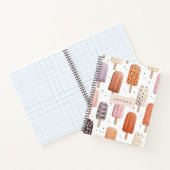 Monogramm Personalisiertes Niedliches Popsitätsmus Notizblock (Innenseite)