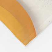 Monogramm Personalisiertes schräges Ei-Muster Fleecedecke (Ecke)