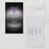 Monogramm, persönlicher Trainer Phoenix, Visitenkarte (Vorne/Hinten)