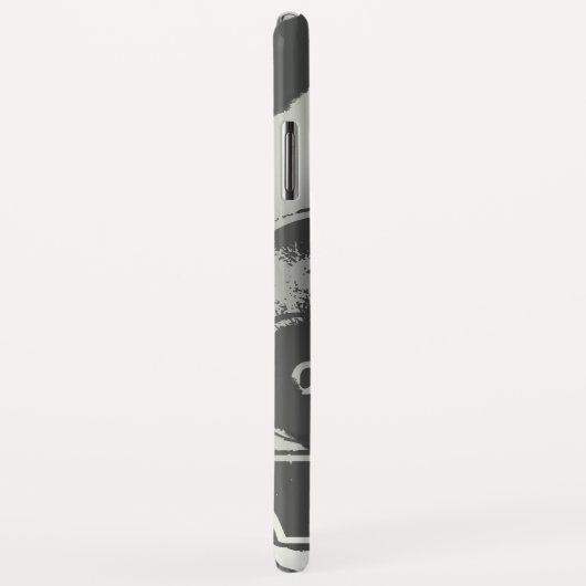 Monogramm Pfeil-Spielerdartboard-180 Case-Mate iPhone Hülle (Hinten/Rechts)